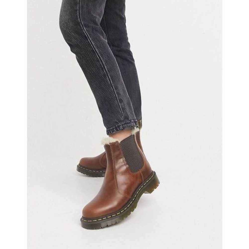 Dr Martens 2976 Leonore fur lined chelsea boots i… - image 1