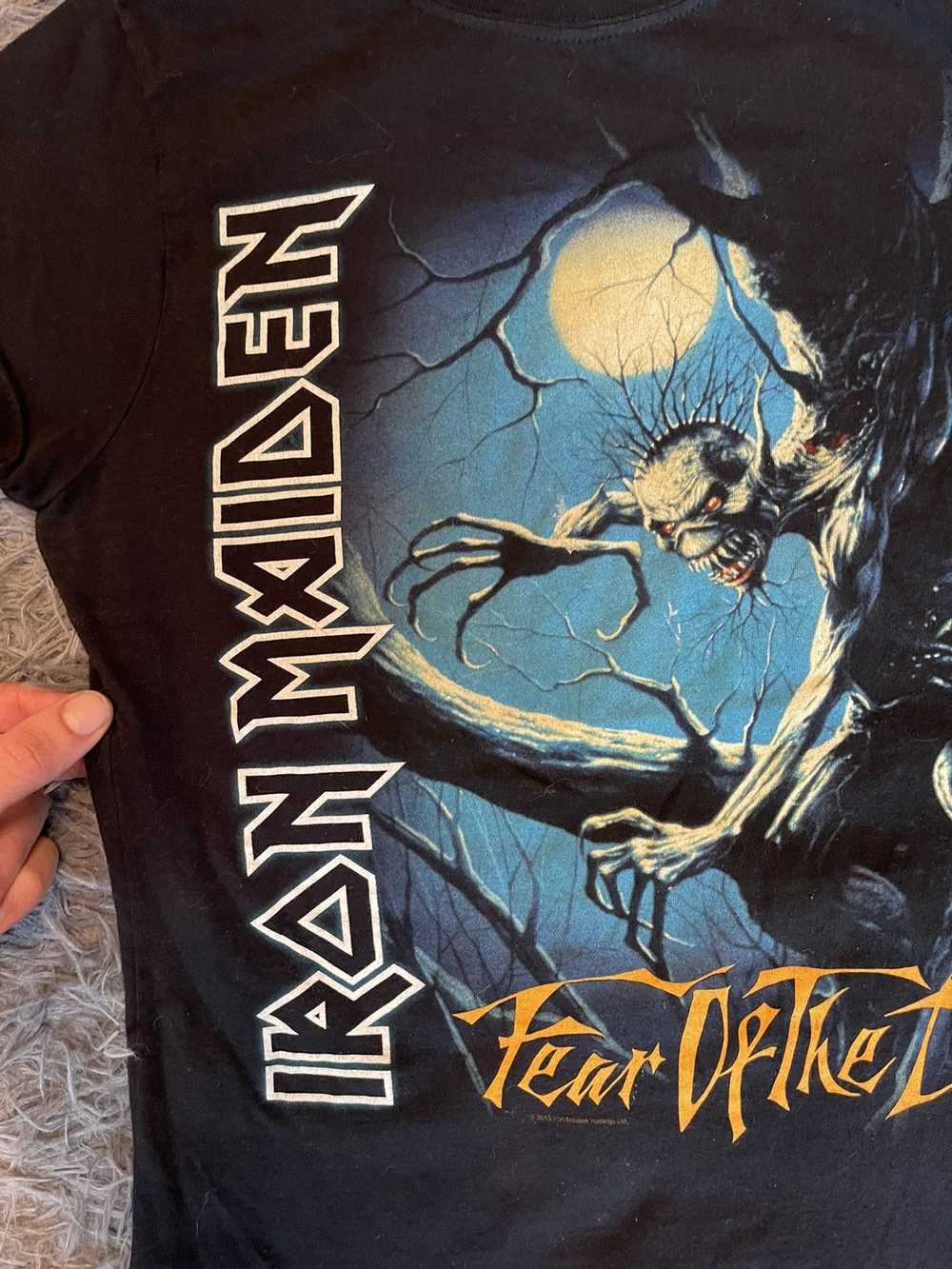 Band Tees × Iron Maiden × Vintage Iron Maiden 201… - image 4