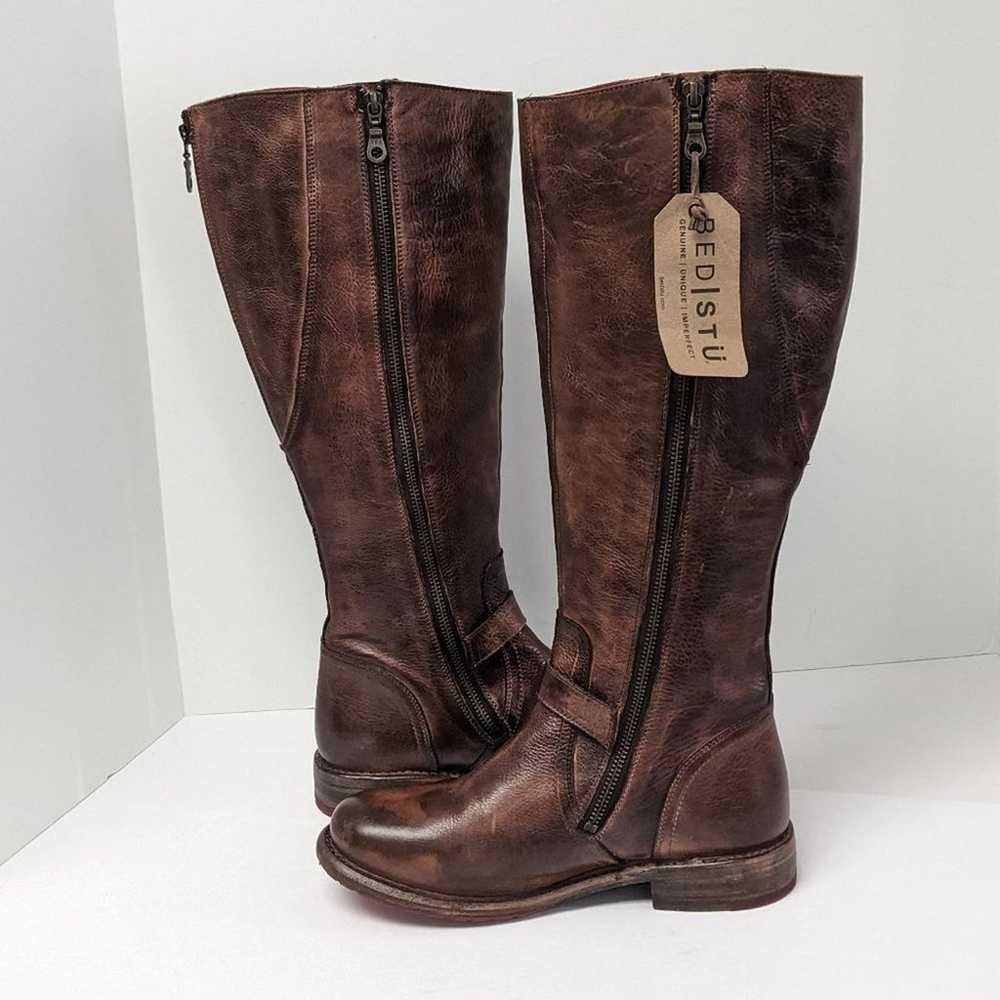 Bed Stu Glaye Knee High Boots, Teak Rustic, Women… - image 2