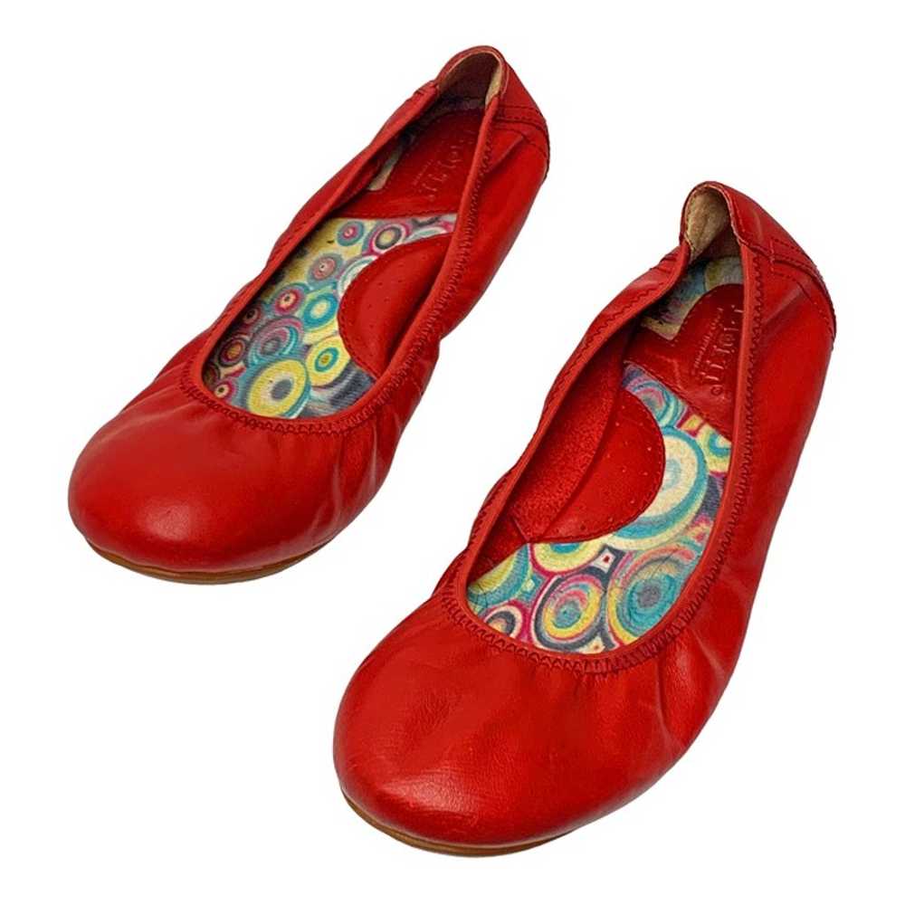 Born Julianne B78205 Red Leather Classic Ballet F… - image 11