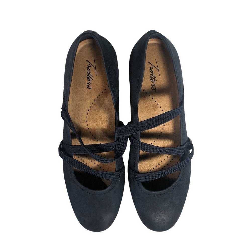 Trotters Della Leather Flats, Women's Size 11 M, … - image 3