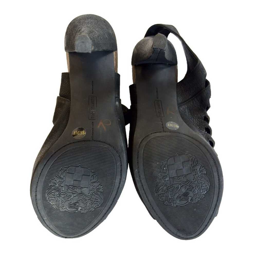 Vince Camuto leather gladiator peep toe heels san… - image 8