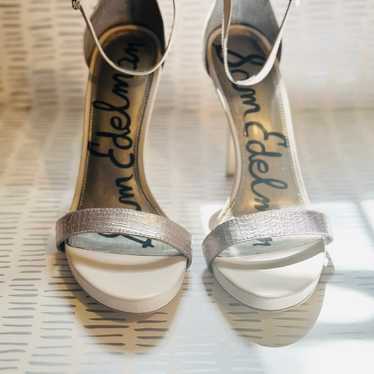 Sam Edelman grey heels