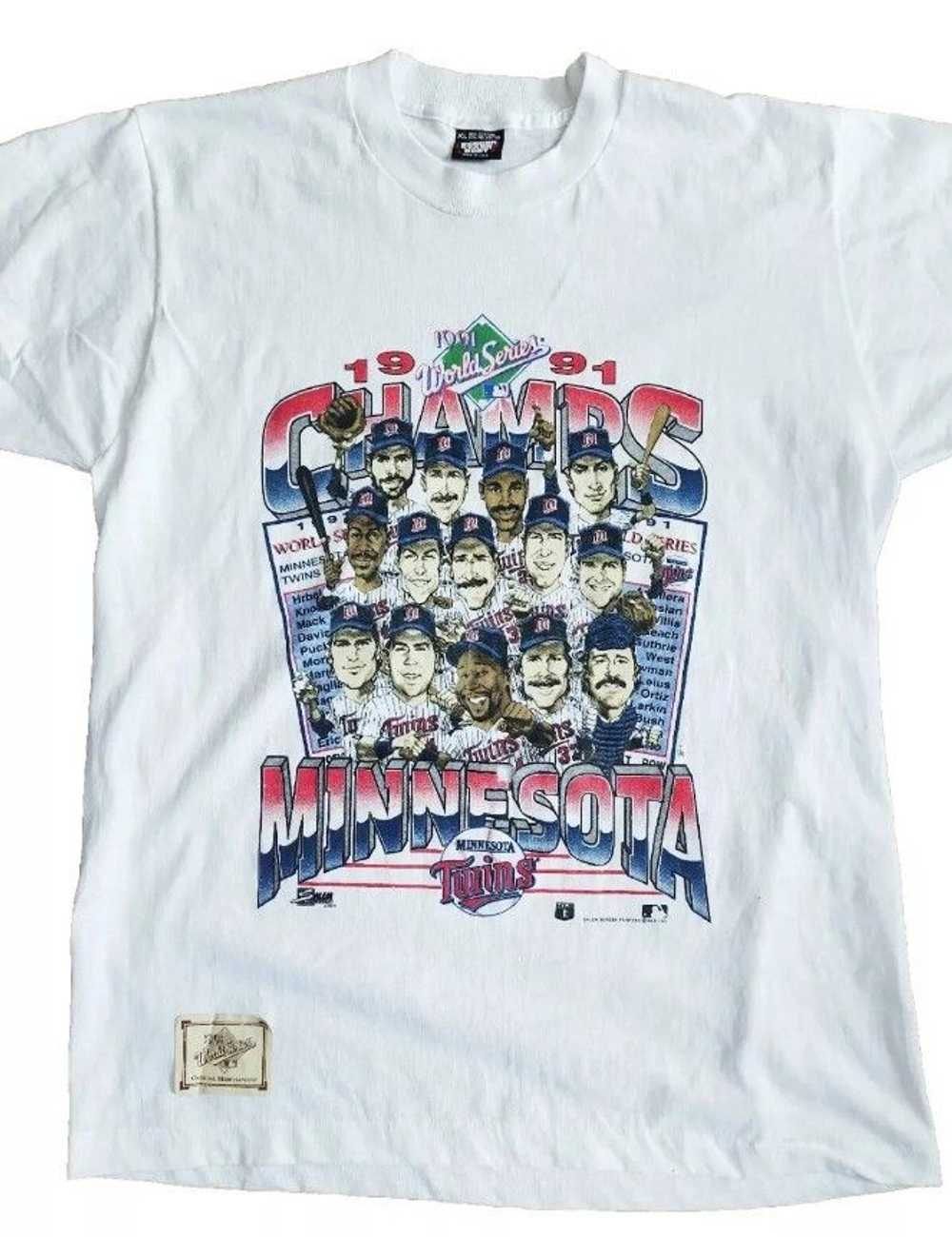 MLB × Screen Stars × Vintage Vintage Minnesota Tw… - image 3