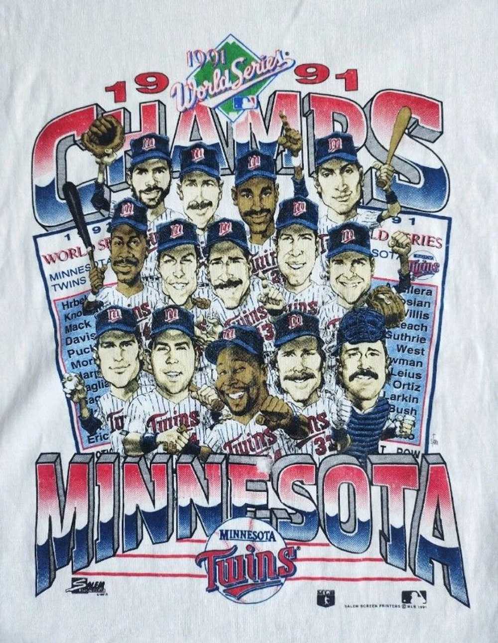 MLB × Screen Stars × Vintage Vintage Minnesota Tw… - image 5