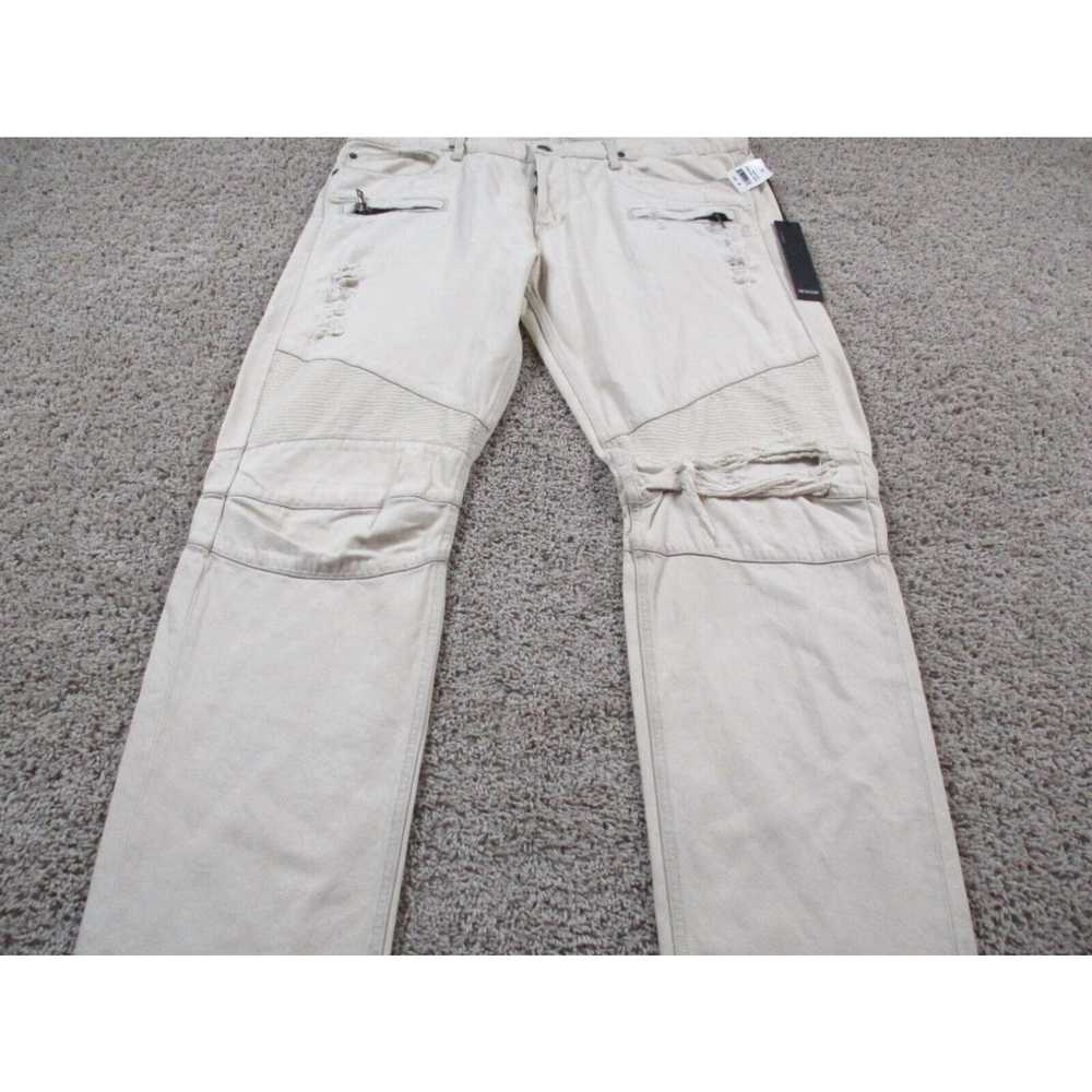 Hudson Hudson Jeans Mens 40 White Cream Blinder S… - image 2