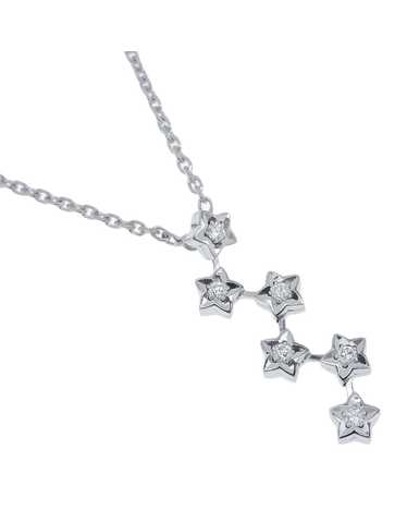 Chanel Diamond and White Gold Comet Necklace