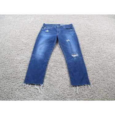Vintage Adriano Goldschmied Jeans Womens 27 Blue … - image 1