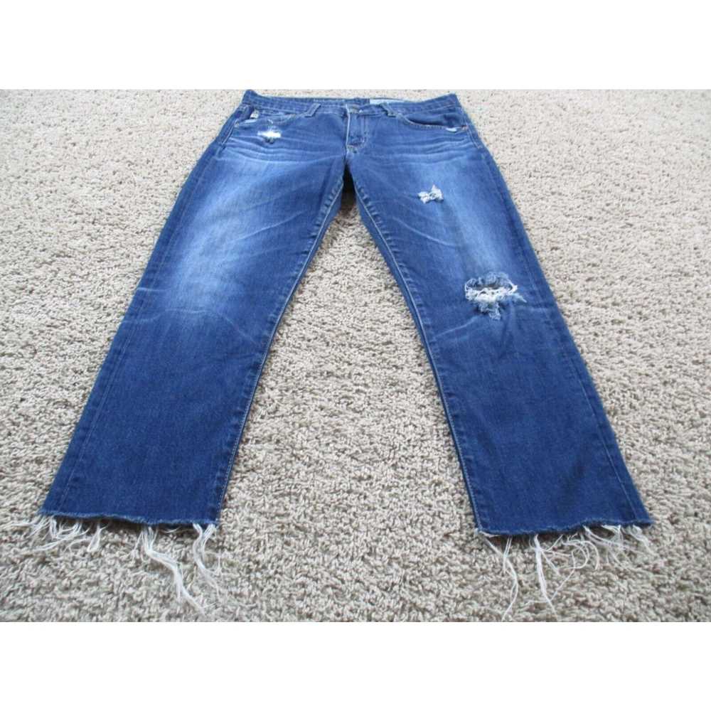 Vintage Adriano Goldschmied Jeans Womens 27 Blue … - image 2