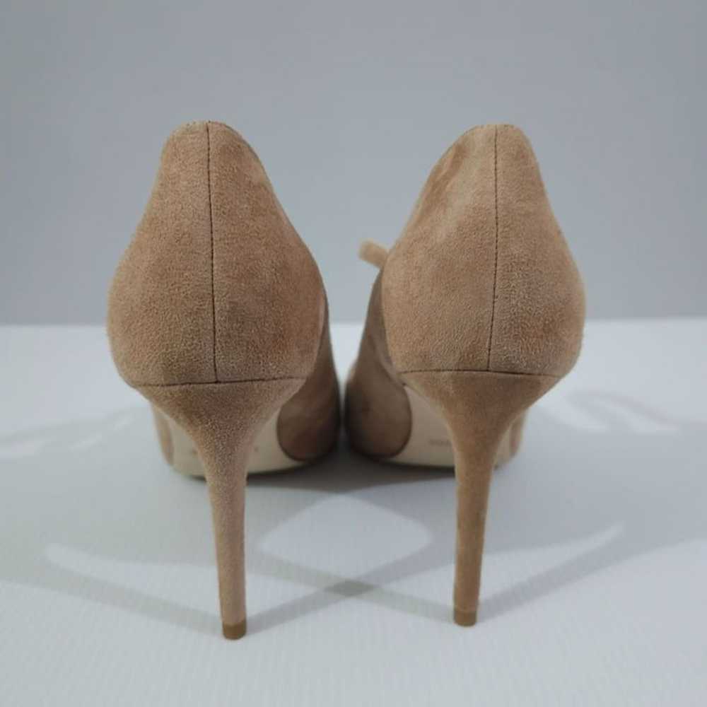 L'Agence Jolie Pointed Toe Pump Heel Shoe Cappuci… - image 6