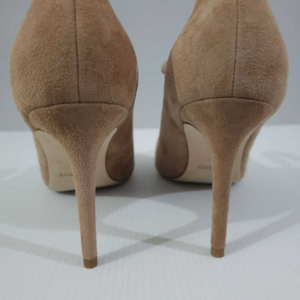 L'Agence Jolie Pointed Toe Pump Heel Shoe Cappuci… - image 7