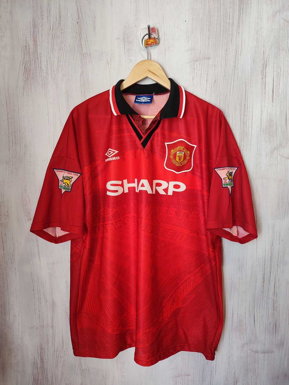 Soccer Jersey × Umbro × Vintage Manchester United… - image 2