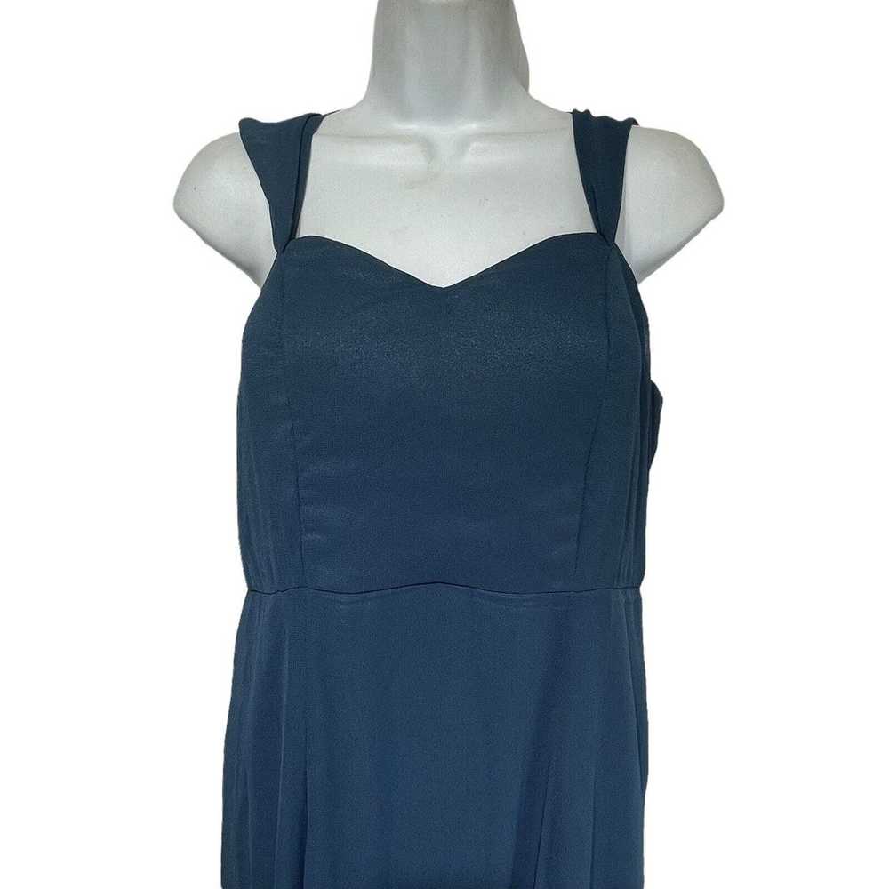 ModCloth sleeveless chiffon long maxi dress Size … - image 3