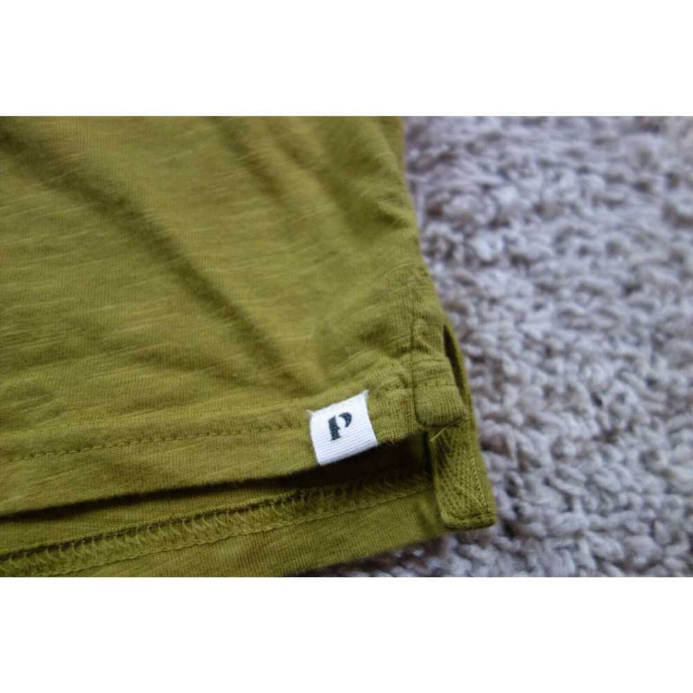 Vintage Pact Polo Shirt Mens Large Green Pocket S… - image 2