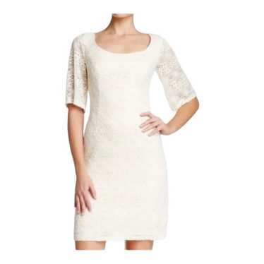 Adrianna Papell Cream Lace Dress size 14
