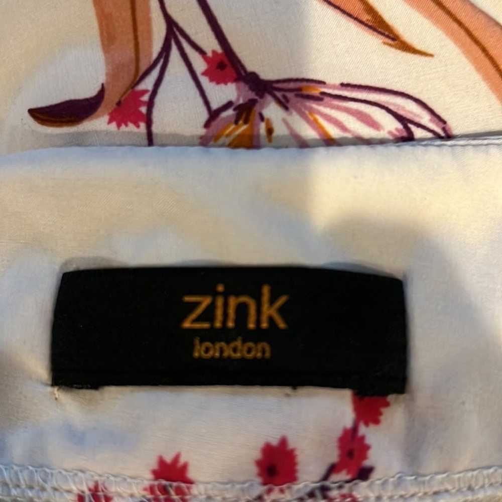 ZINK LONDON LINED SHORT SLEEVE MAXI DRESS SIZE XL - image 10