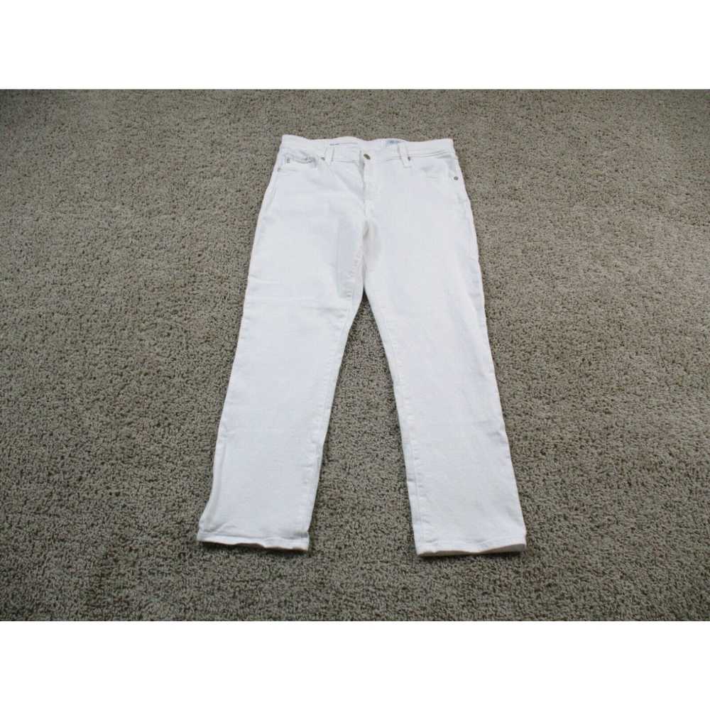 HIGH Adriano Goldschmied Pants Womens 32 White Ma… - image 1