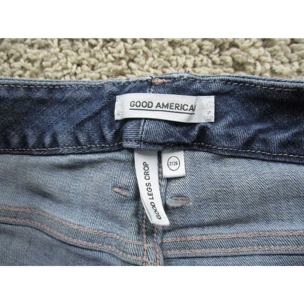 Good American Good American Jeans Womens 2 26 Blu… - image 2