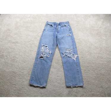 Agolde Agolde Jeans Womens 25 Blue Straight Butto… - image 1