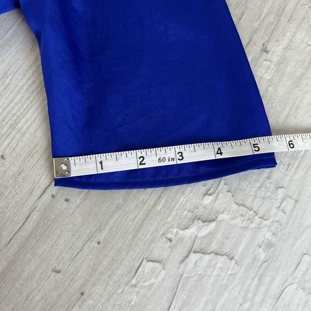 Gianni Bini A-Line Stretch Midi Silky Short Sleev… - image 11