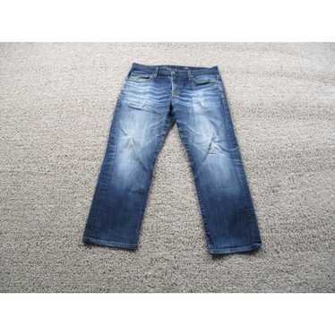 Vintage Adriano Goldschmied Jeans Mens 34x32 Blue… - image 1
