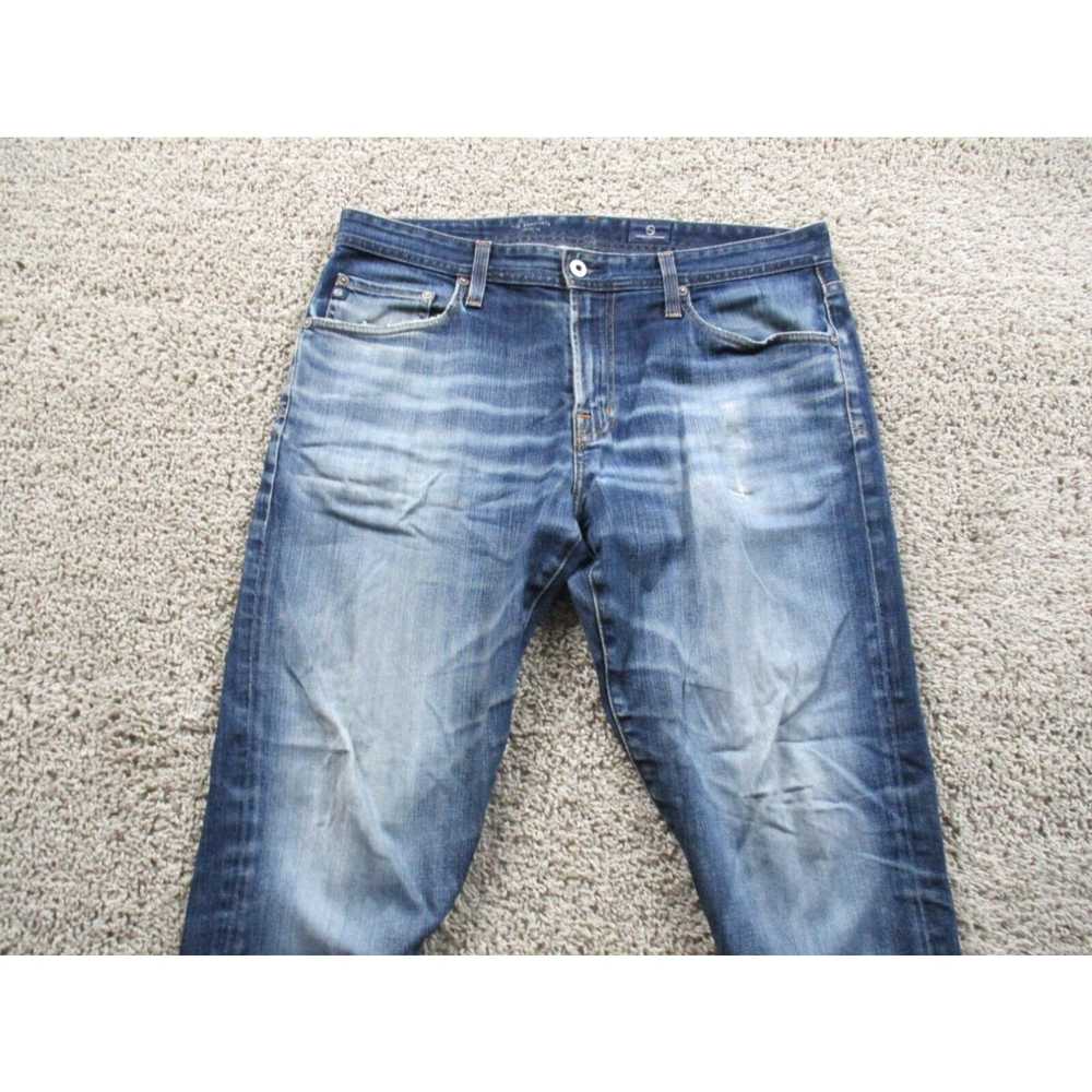 Vintage Adriano Goldschmied Jeans Mens 34x32 Blue… - image 2