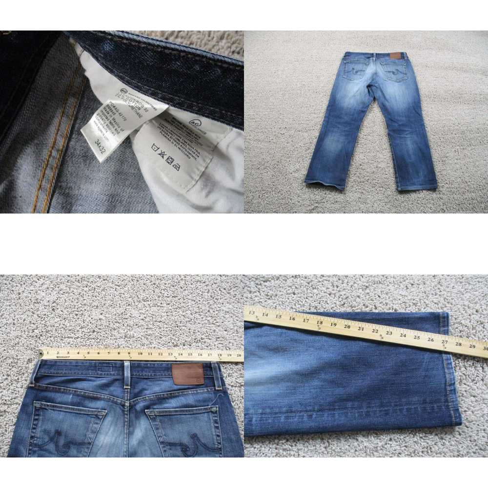 Vintage Adriano Goldschmied Jeans Mens 34x32 Blue… - image 4