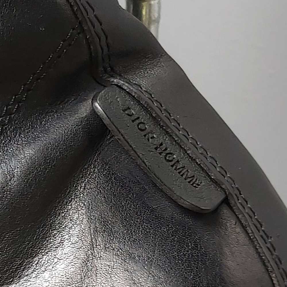 Dior Dior x Hedi Slimane SS2005 side zipper ankle… - image 8