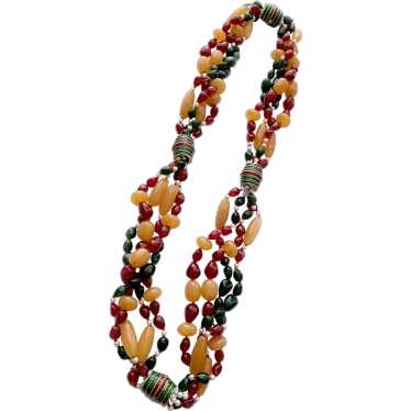 'Carmen Miranda-Style' Convertible Necklace-Bracel