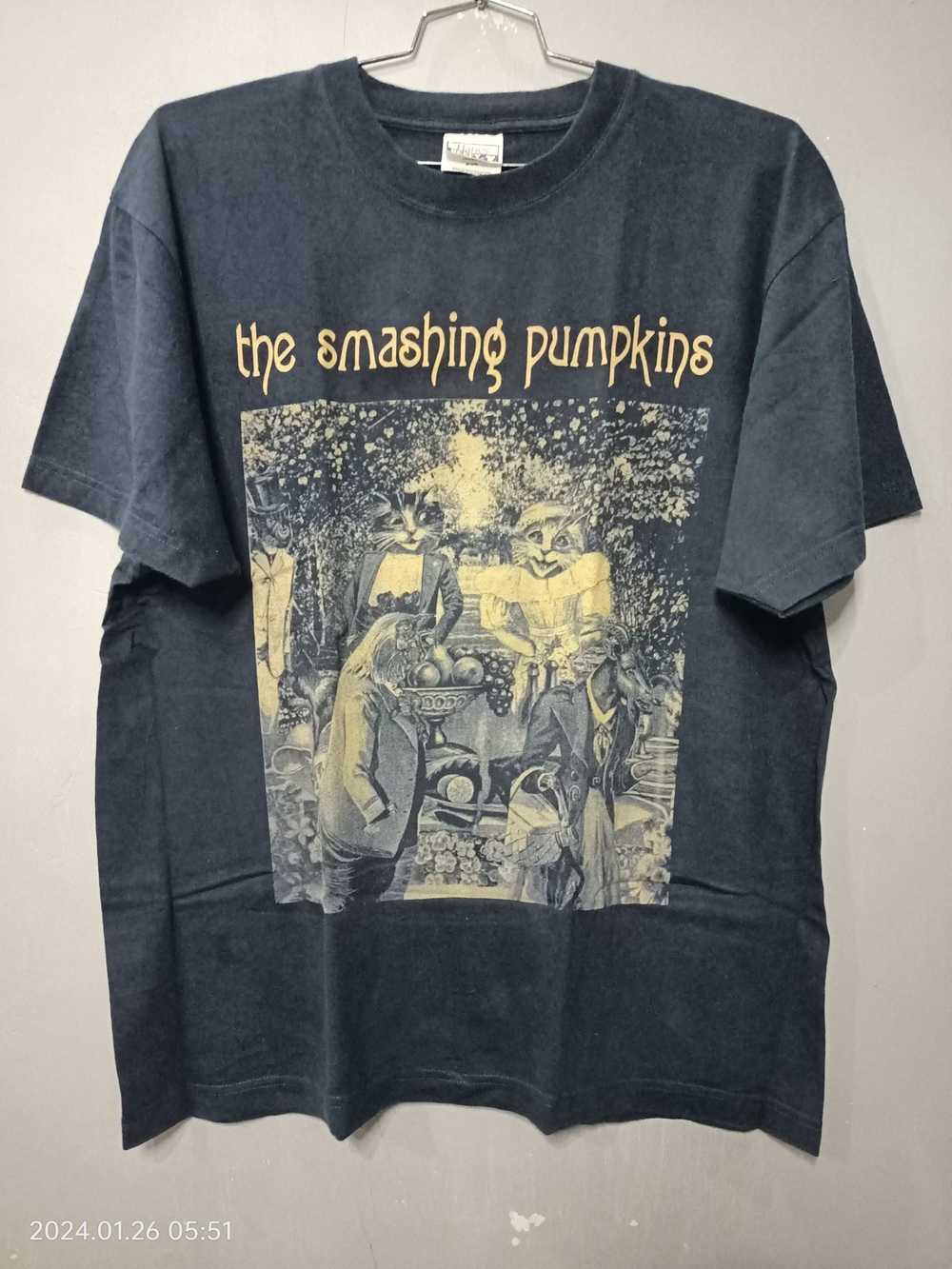 Band Tees × Rock Tees × Vintage The Smashing Pump… - image 1