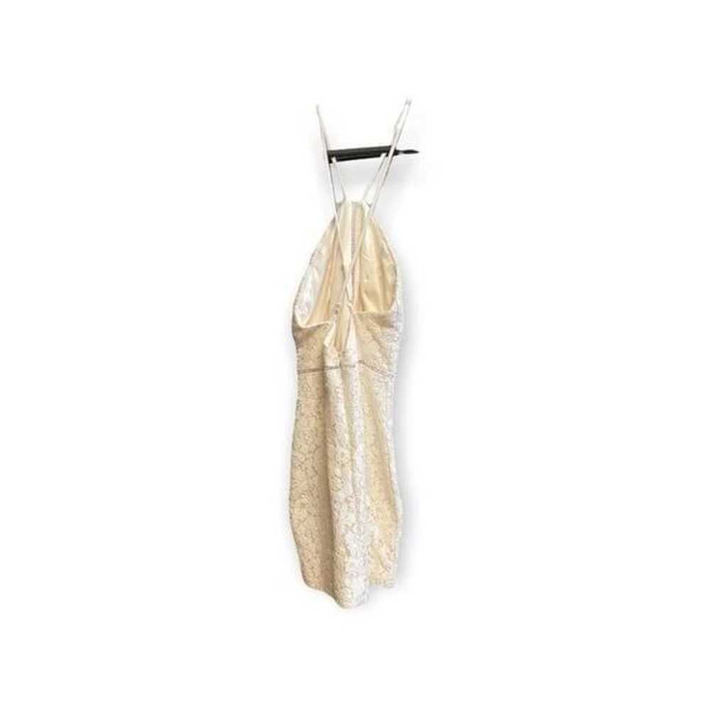 SUPERDOWN Ivory Lace Shea Mini Dress XS Revolve - image 3