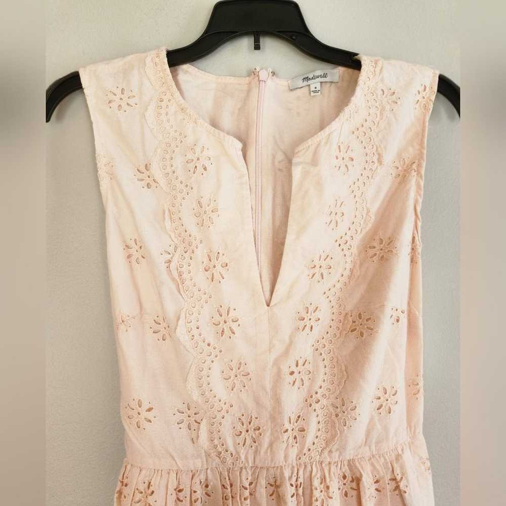 Madewell Light Pink Scalloped Floral Eyelet Summe… - image 2