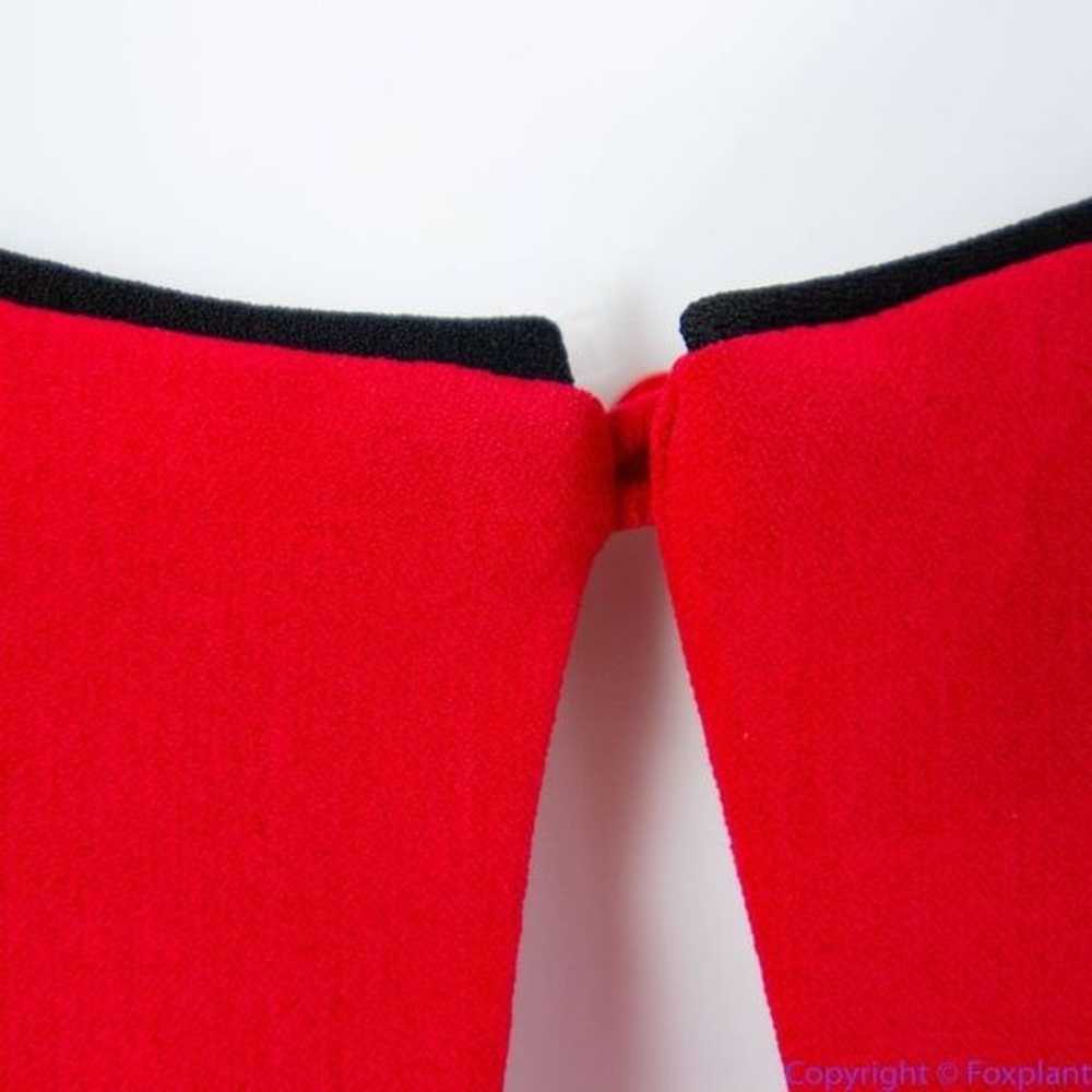 NEW Julia Jordan red sleeveless shift dress with … - image 8