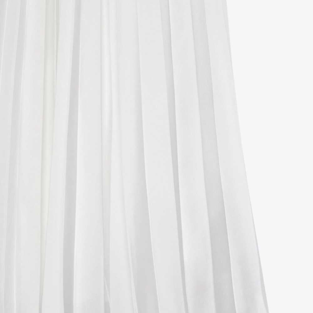 Zara Women White Pleated Skirt Size S NEW - image 6