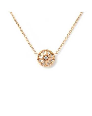 Dior Luxurious 18K Pink Gold Necklace with Captiva