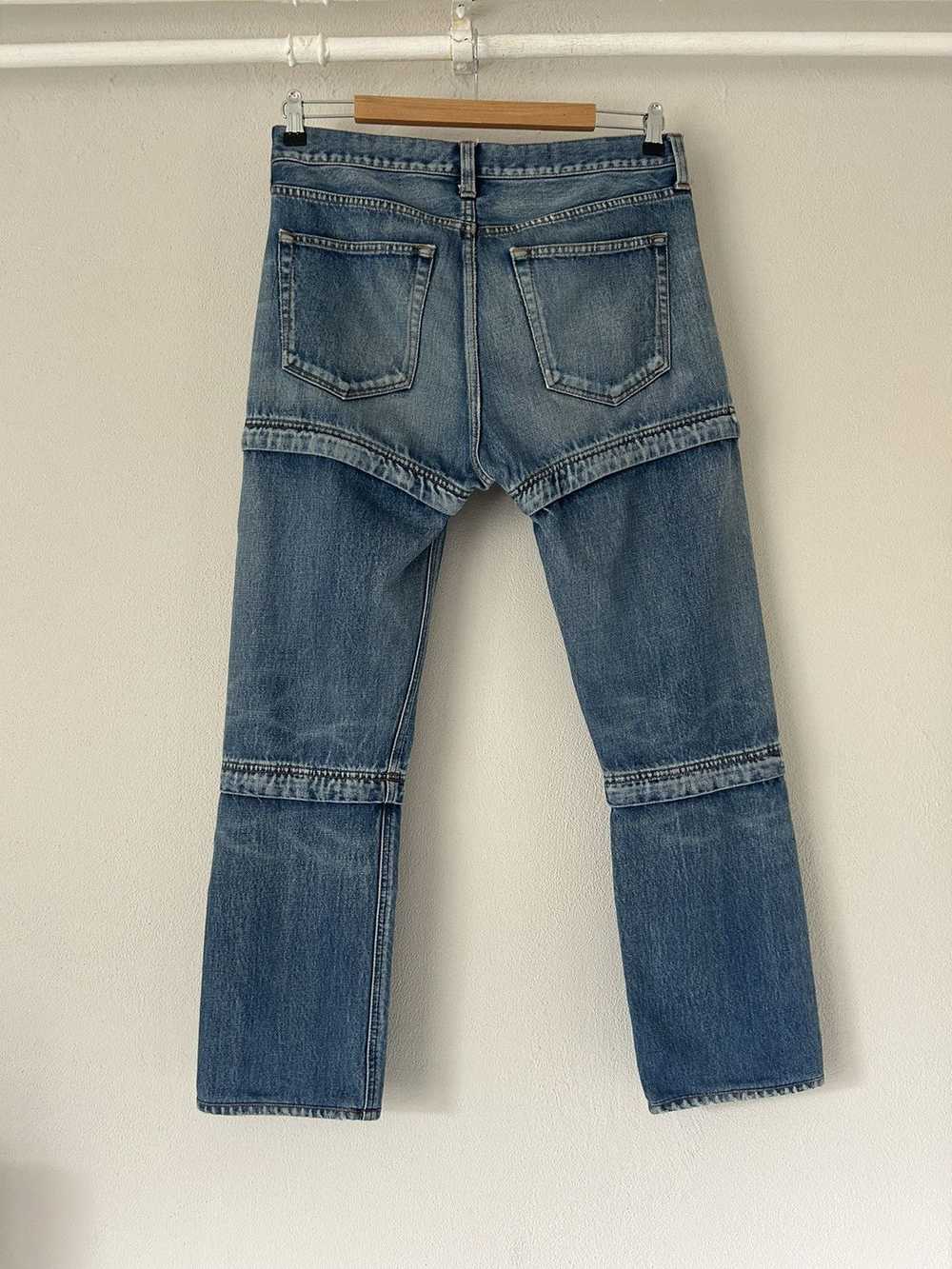 Balenciaga SS18 Convertible Denim Jeans - image 2