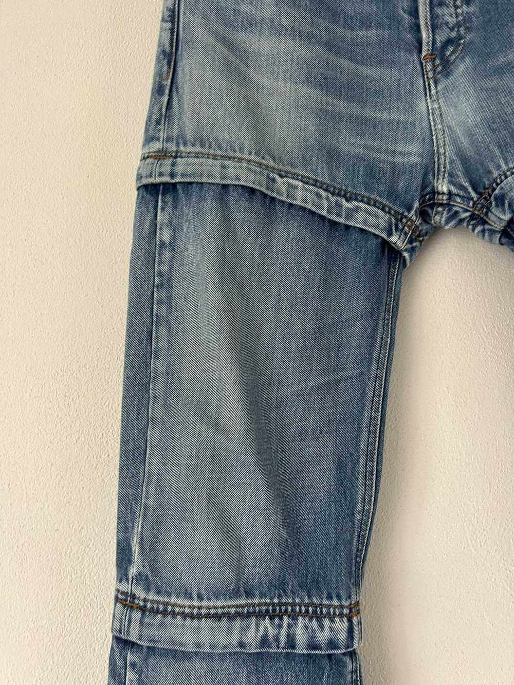 Balenciaga SS18 Convertible Denim Jeans - image 5