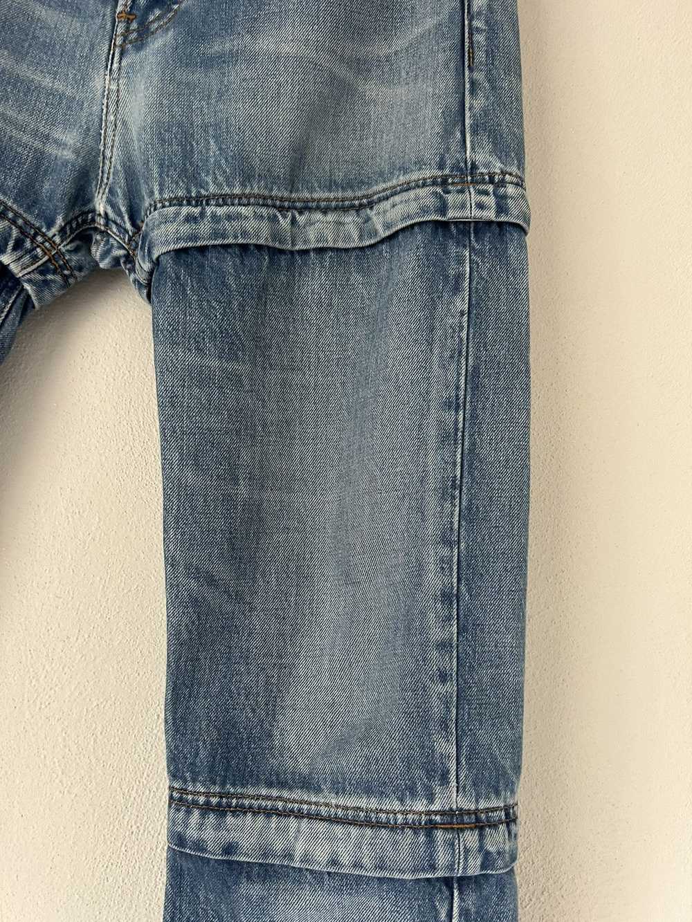 Balenciaga SS18 Convertible Denim Jeans - image 7