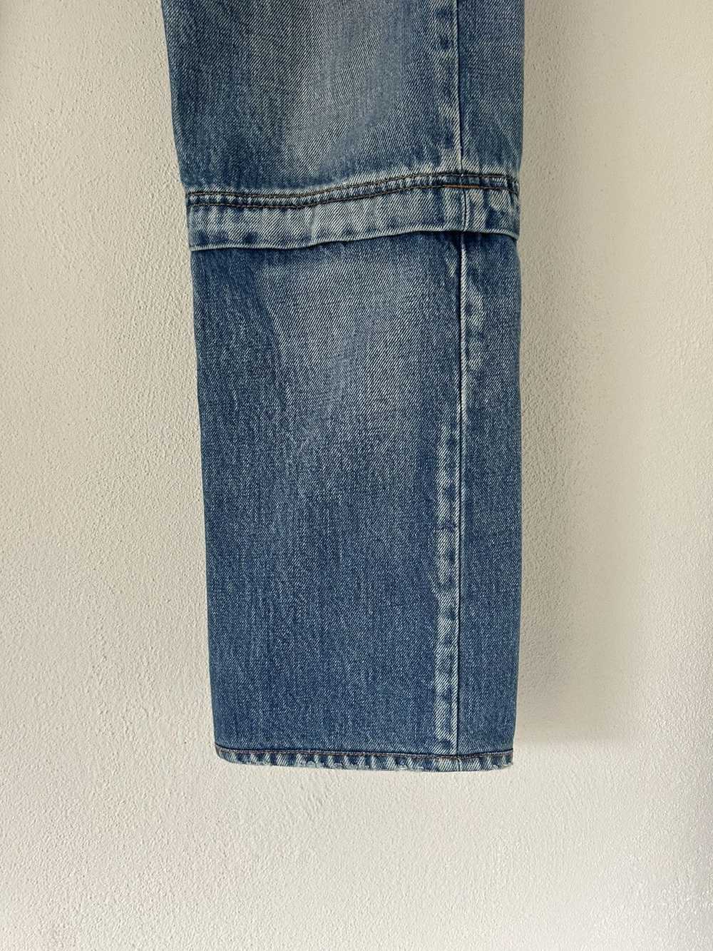 Balenciaga SS18 Convertible Denim Jeans - image 8