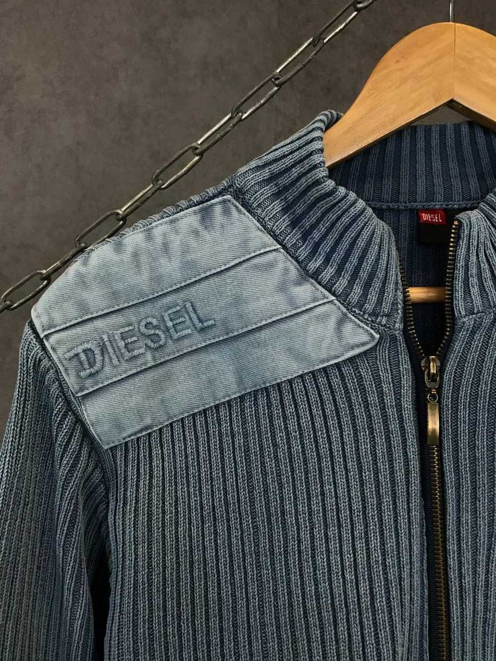Diesel × Vintage Diesel vintage Y2K zip sweater - image 3