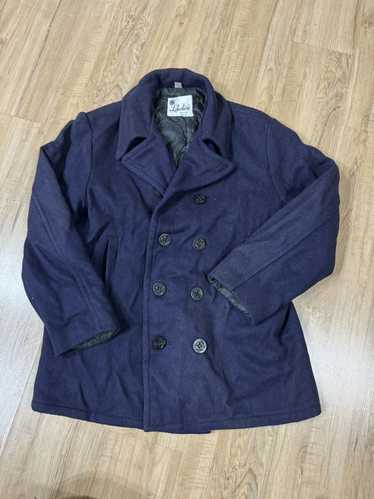 Usn × Vintage VINTAGE LAKESHIRE NAVY PEA COAT JAC… - image 1