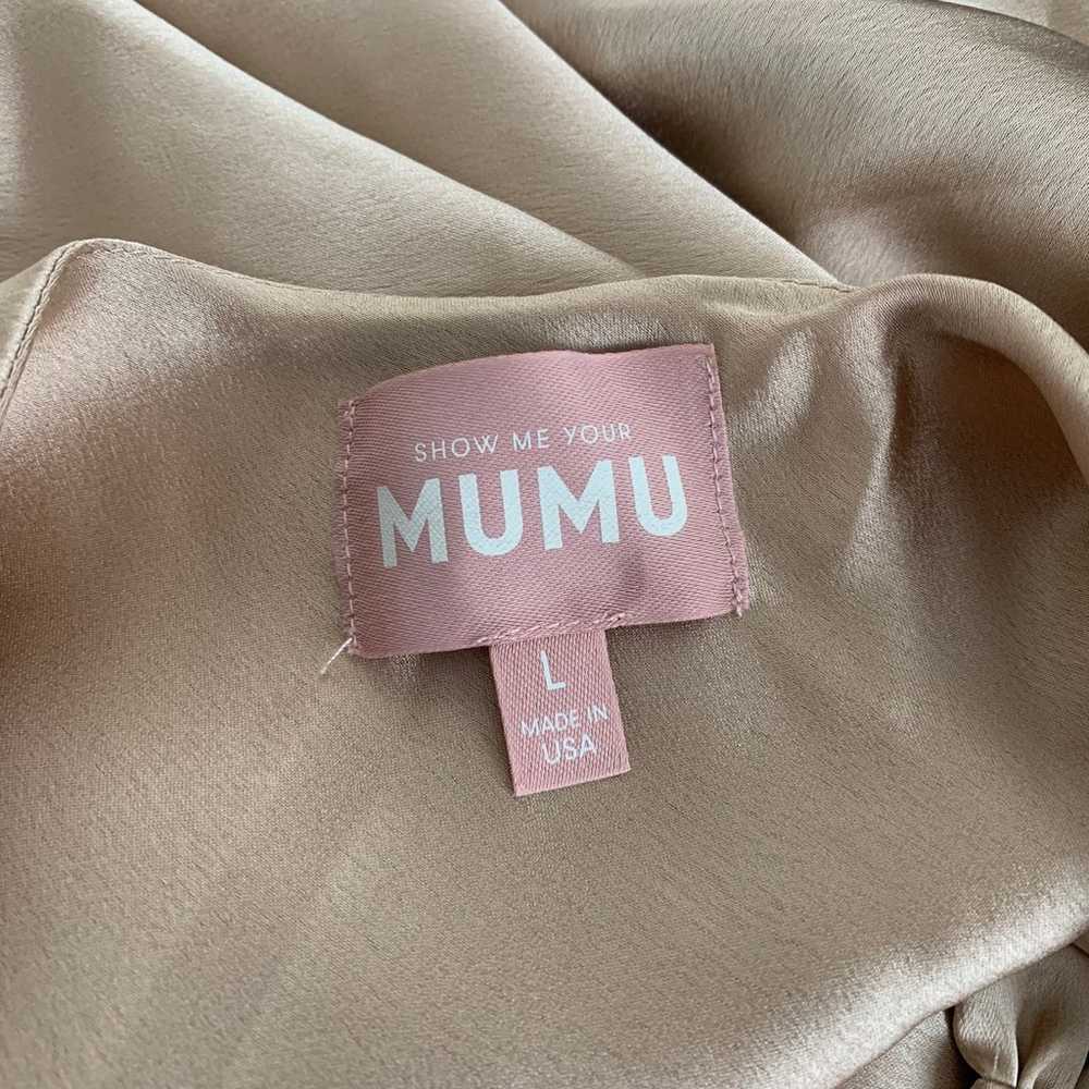 Show Me Your MuMu Jasmine Halter Midi Dress Champ… - image 4