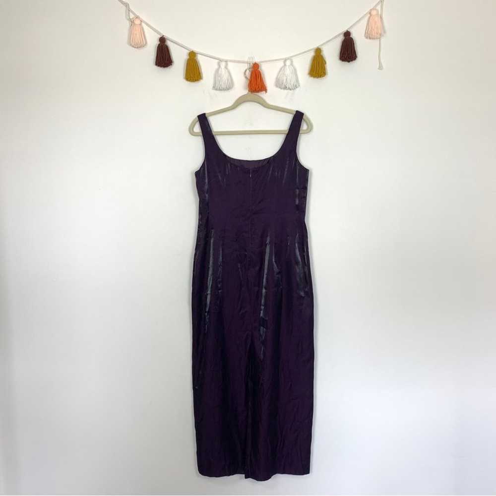 Alex Evenings Purple Shimmer Column Gown Dress 12 - image 9