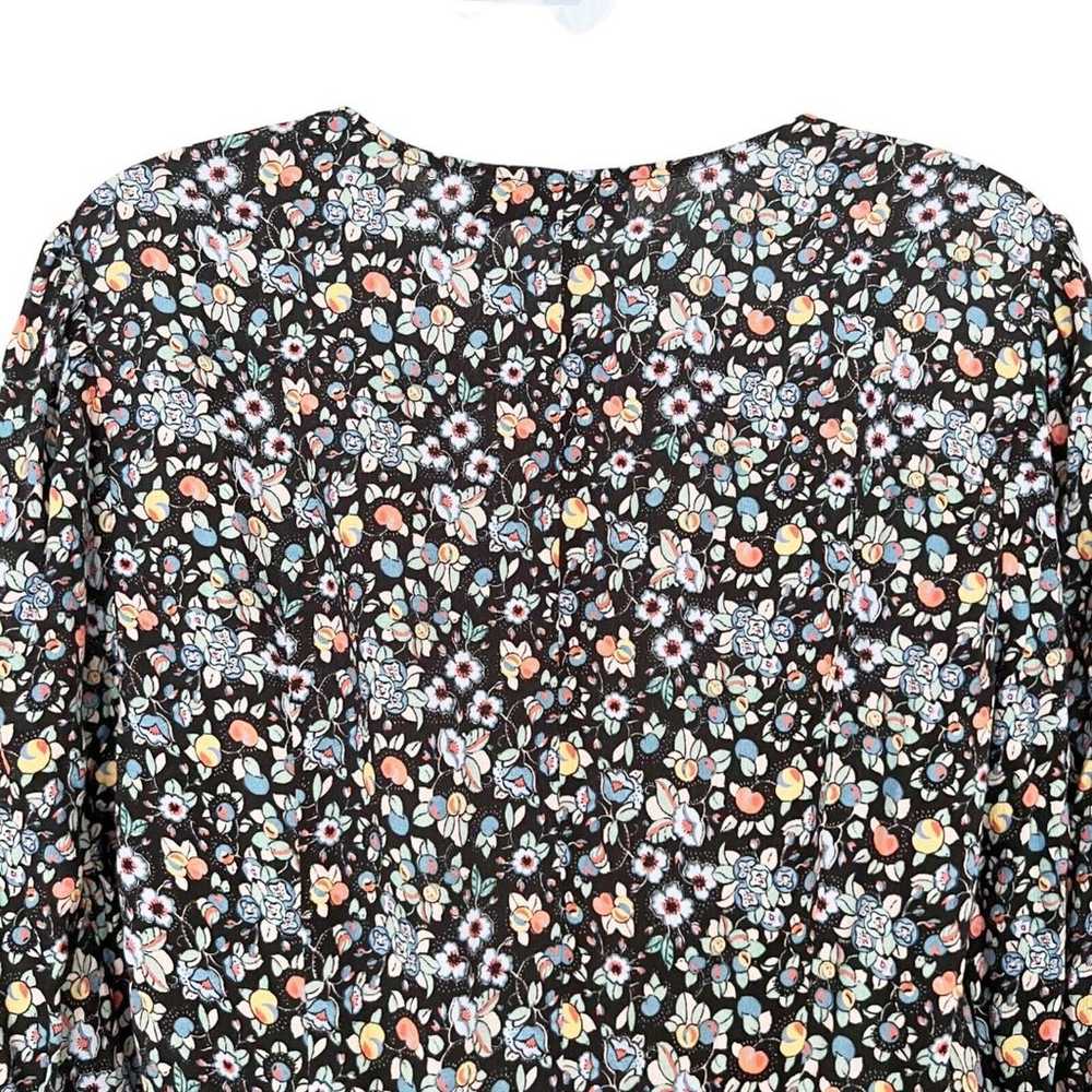 RIXO Callie Maxi Dress Floral Fruit Print V Neck … - image 8