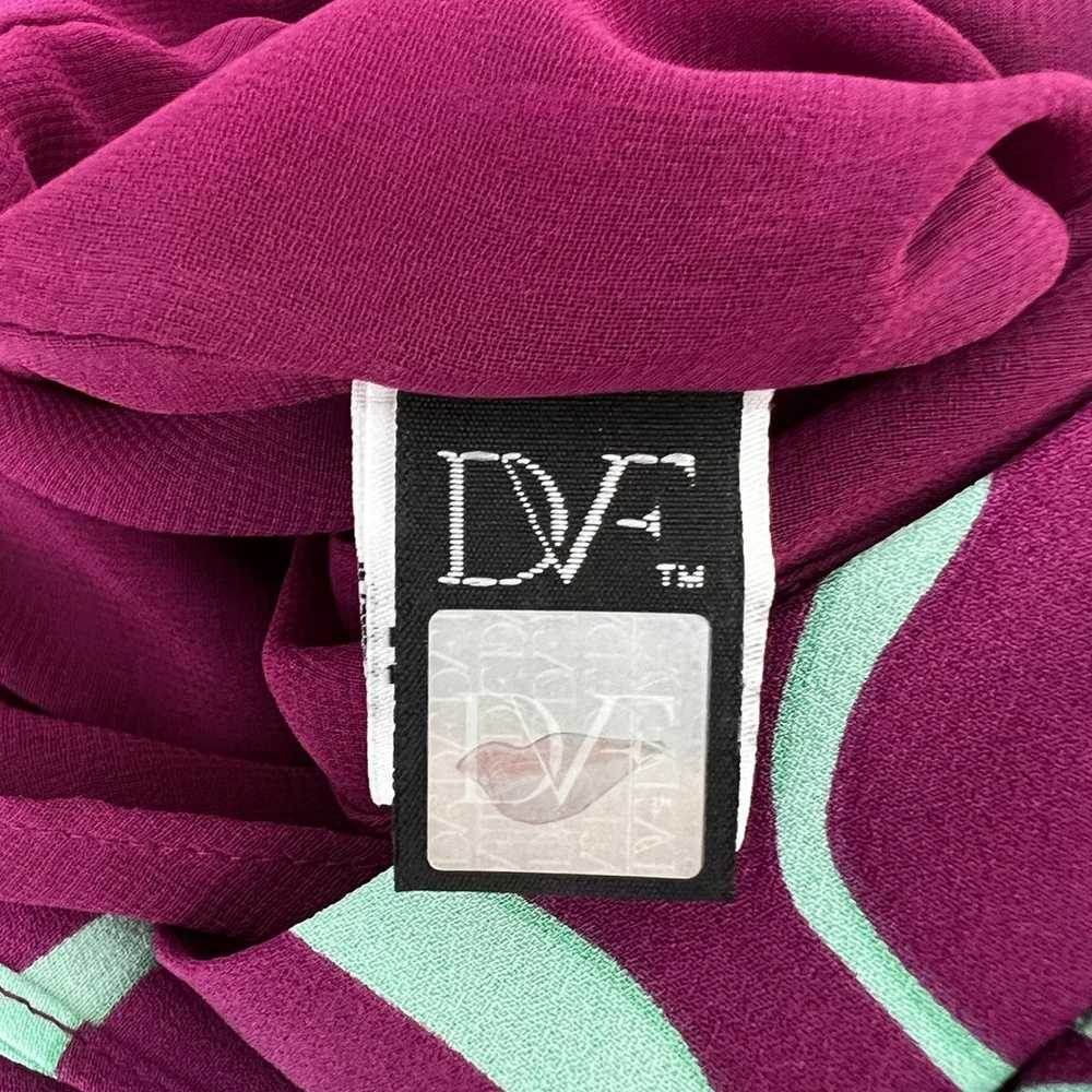 Diane Von Furstenberg Silk Dora Lily Faux Wrap Dr… - image 4