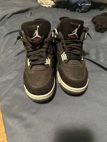 Jordan Brand × Nike Jordan 4 black canvas