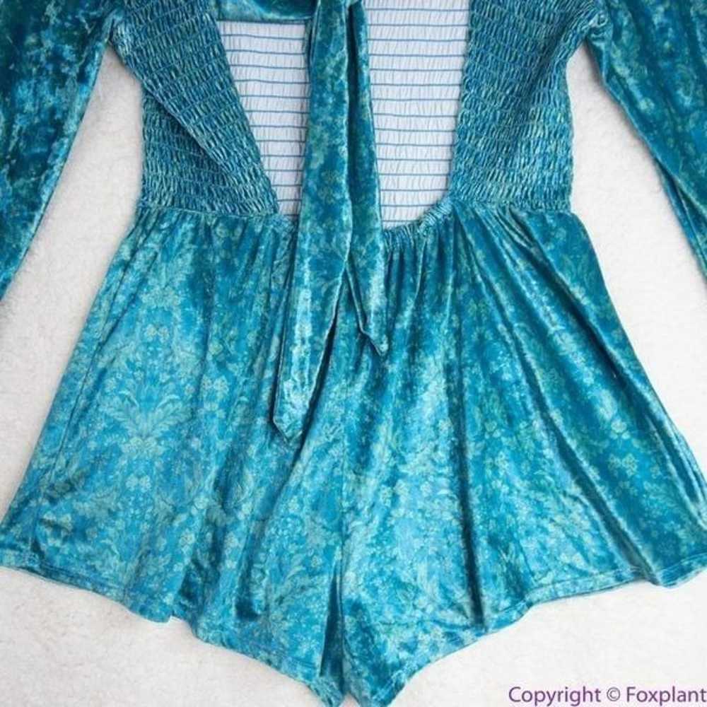 NEW Free People Bali Tightrope Romper In Turquois… - image 6
