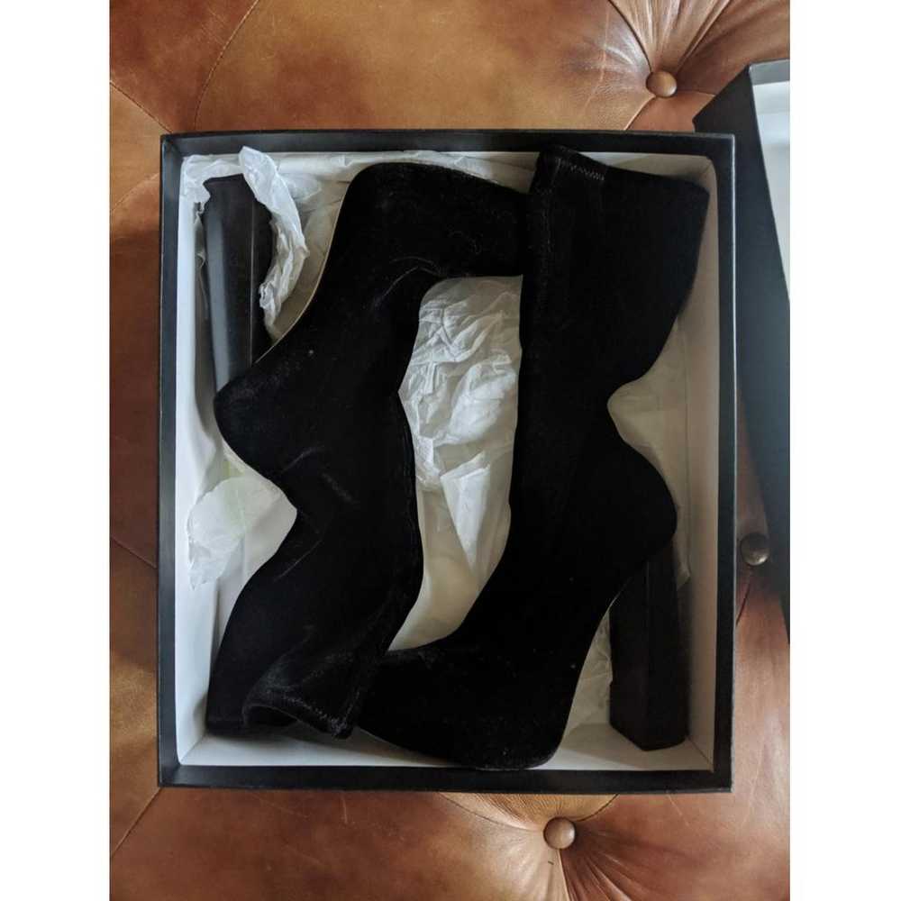 Alexander Wang Velvet boots - image 3