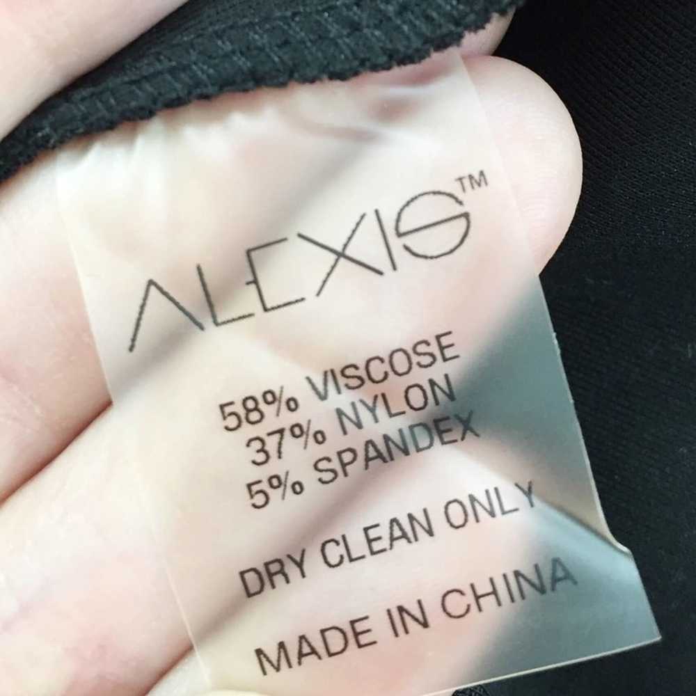 Alexis Sterre Off-the-Shoulder Slit Mini Dress XS - image 4