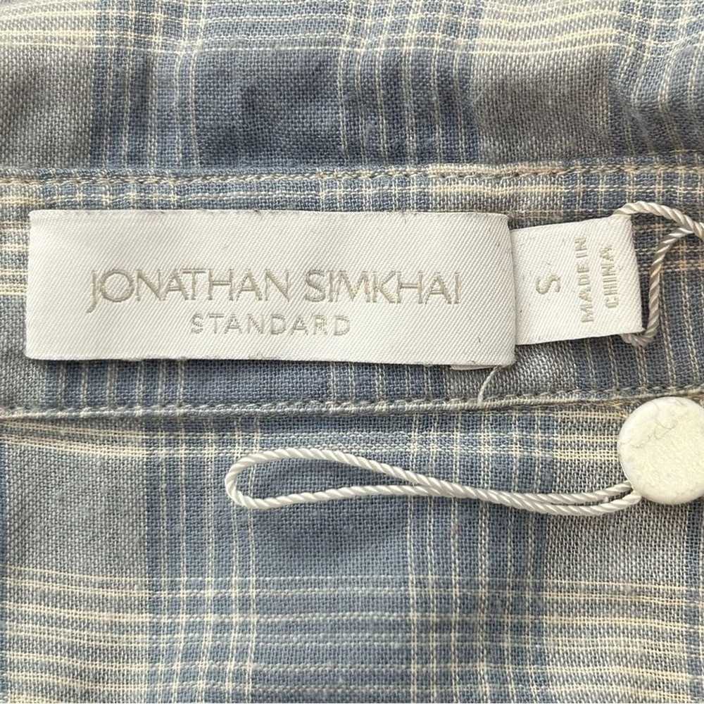 Jonathan Simkhai Crissy Striped Linen Shirting Dr… - image 5